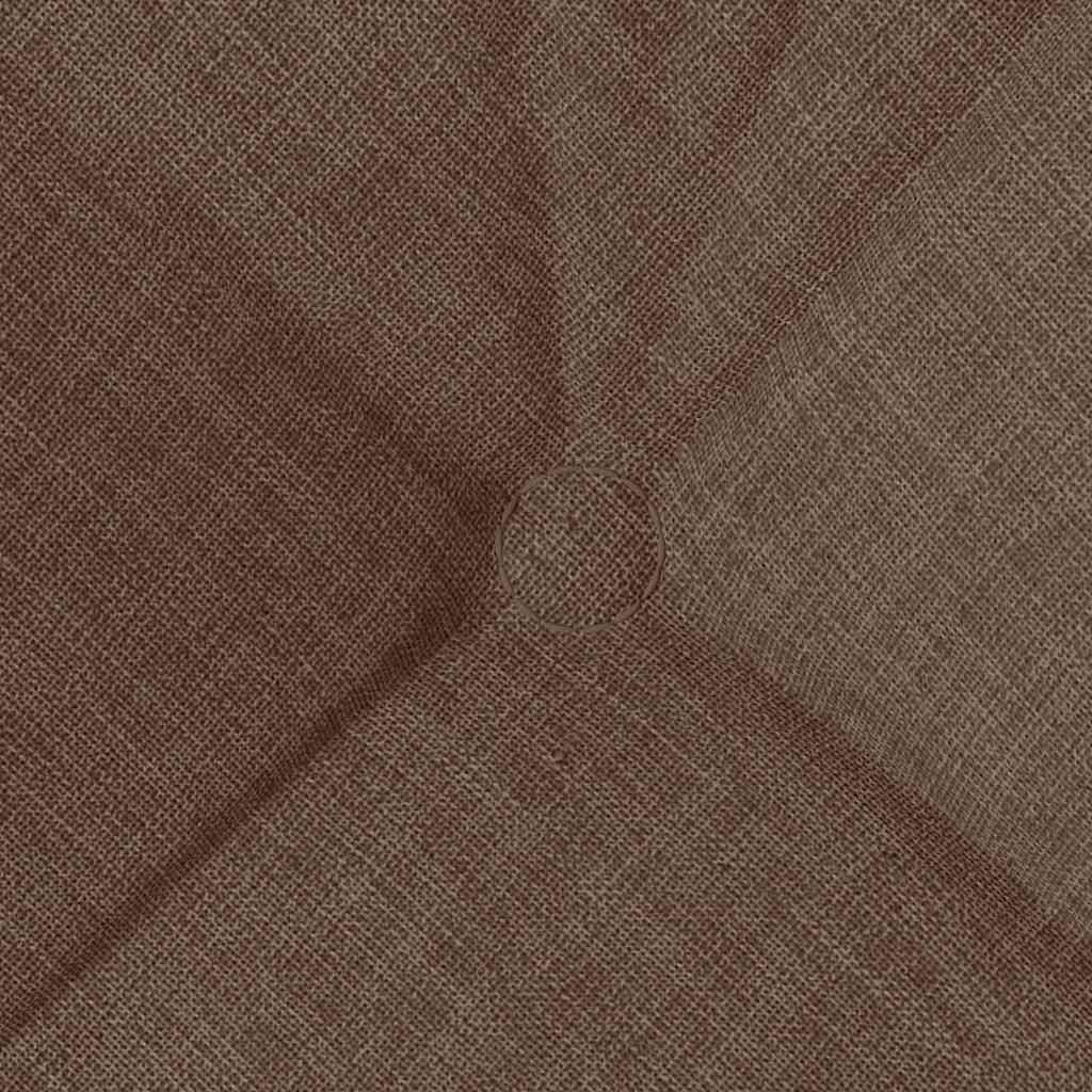 Ülőpárnák 4 pcs Szövet Barna 40 x 40 x 12 cm