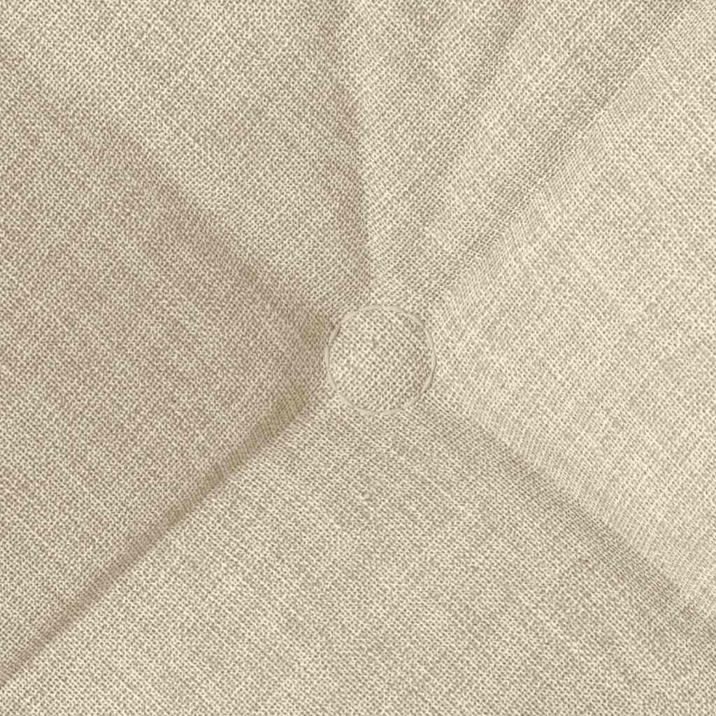 Ülőpárnák 4 pcs Szövet Krémszínű 40 x 40 x 12 cm
