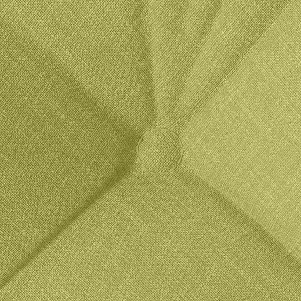 Ülőpárnák 4 pcs Szövet Világos zöld 40 x 40 x 12 cm