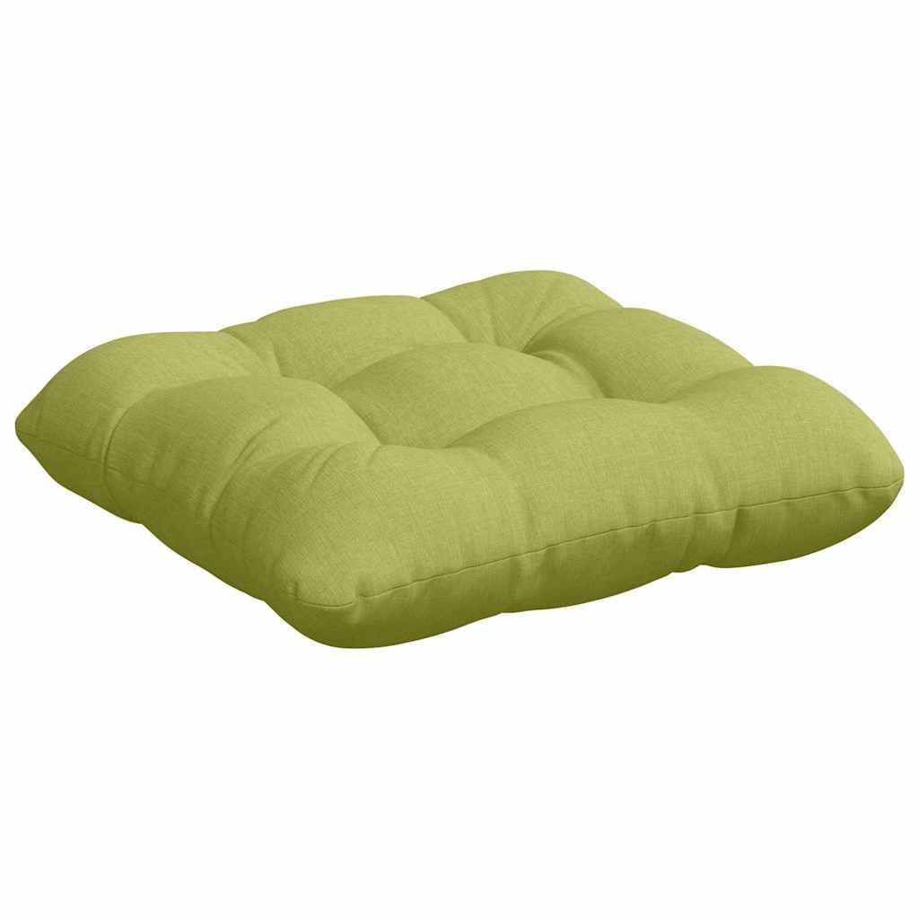 Ülőpárnák 4 pcs Szövet Világos zöld 40 x 40 x 12 cm