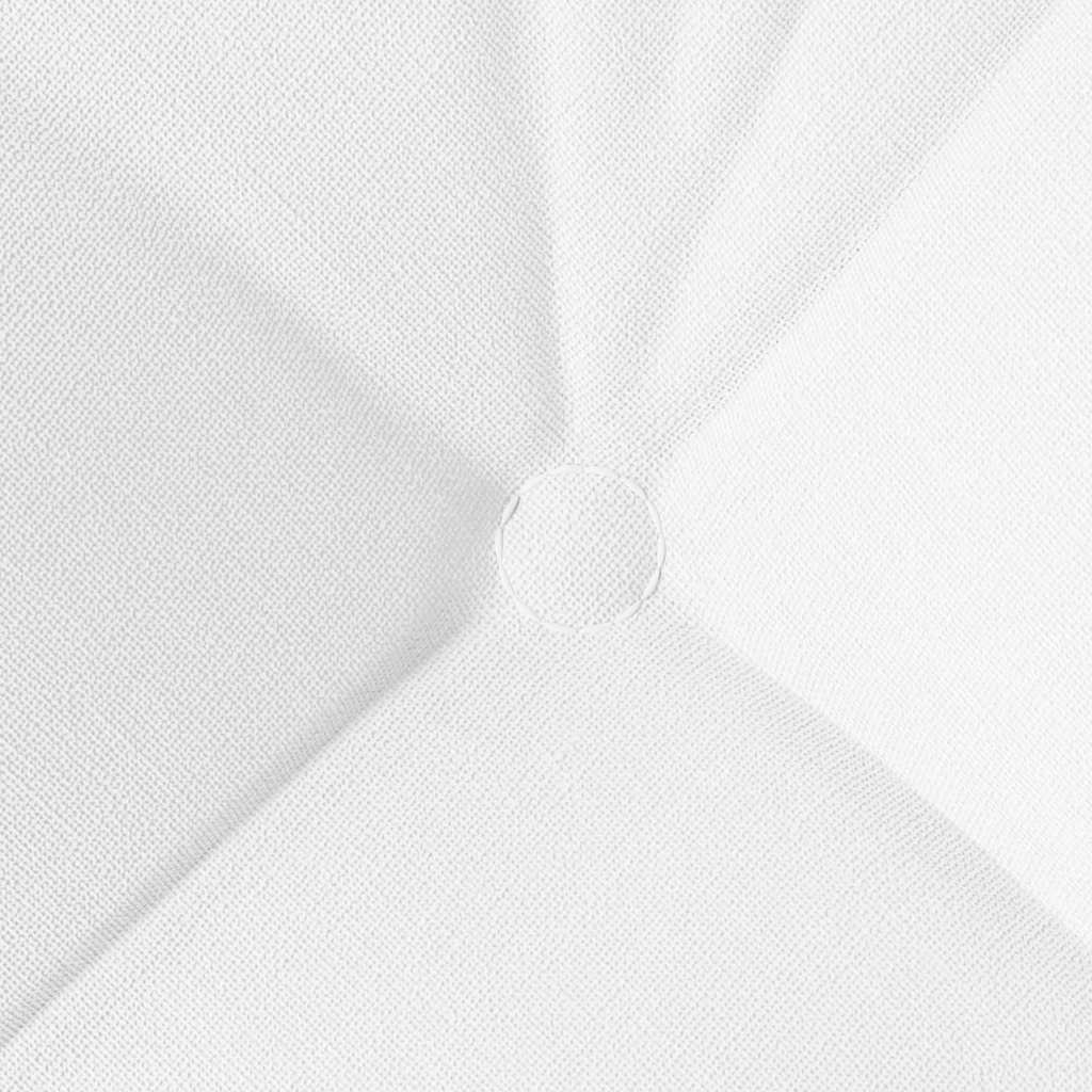 Ülőpárnák 4 pcs Szövet Fehér 40 x 40 x 12 cm