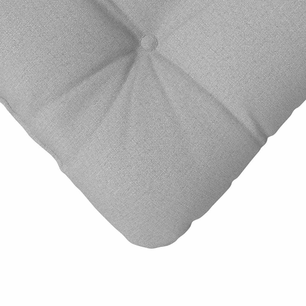 Ülőpárnák 4 pcs Szövet Felhőszürke 40 x 40 x 12 cm