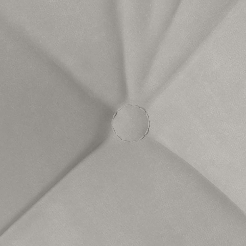 Ülőpárnák 4 pcs Mikroszálas Szövet Világosszürke 40 x 40 cm