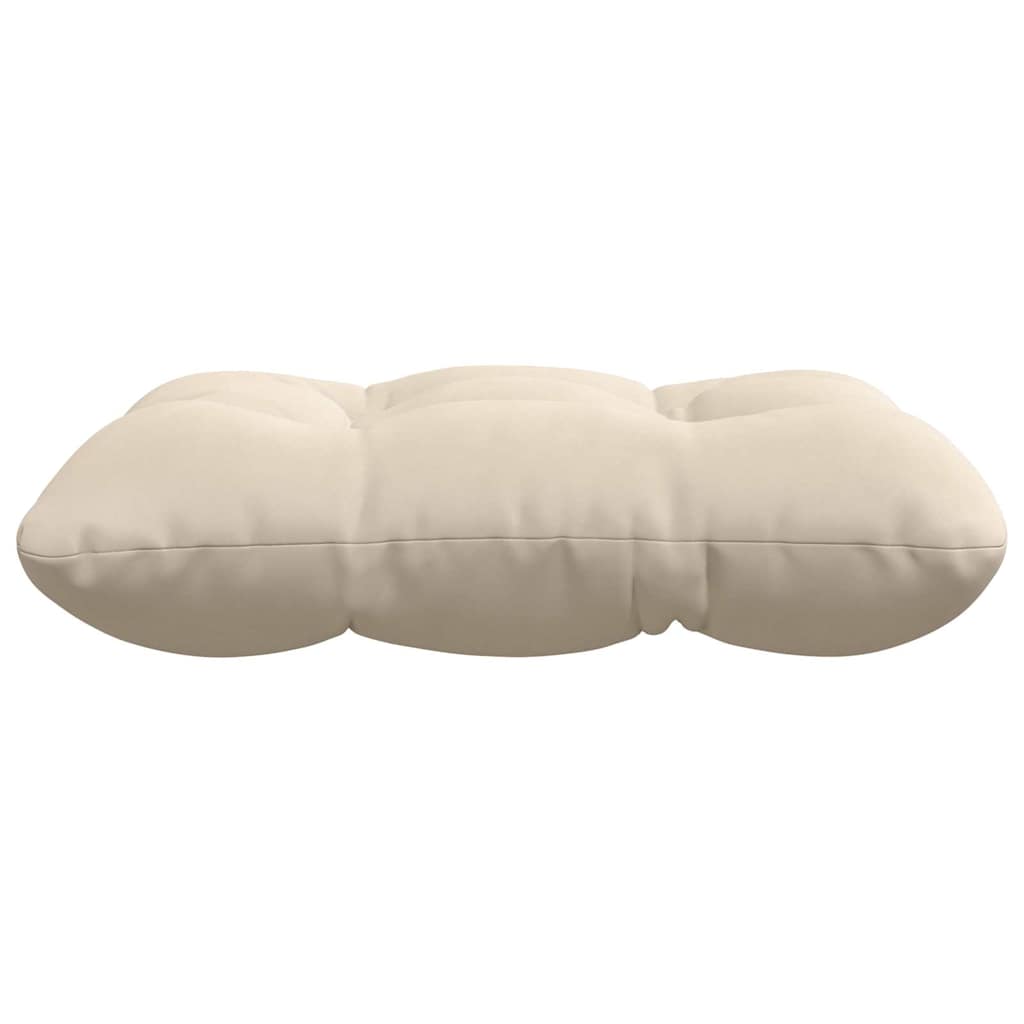 Ülőpárnák 4 pcs Mikroszálas Szövet Bézs 40 x 40 cm