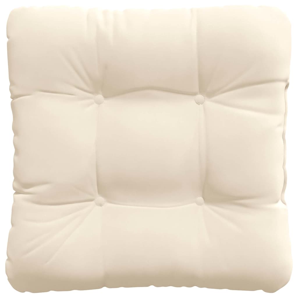 Ülőpárnák 4 pcs Mikroszálas Szövet Bézs 40 x 40 cm