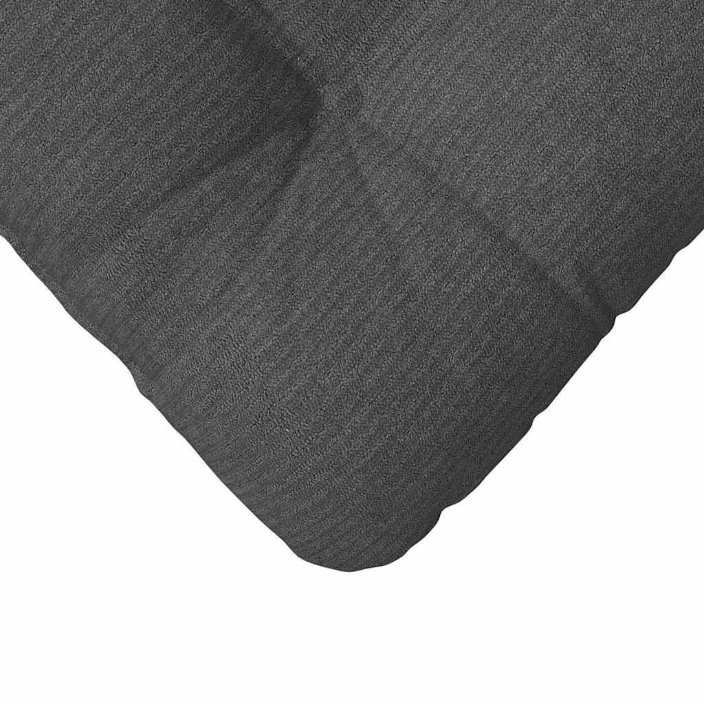 Ülőpárnák 4 pcs Bársonyos szövet Sötétszürke 40 x 40 cm