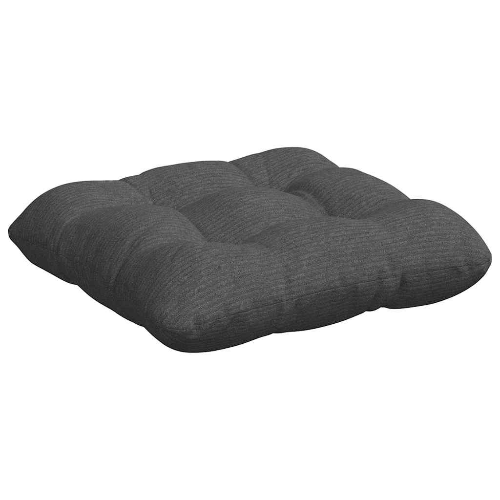 Ülőpárnák 4 pcs Bársonyos szövet Sötétszürke 40 x 40 cm