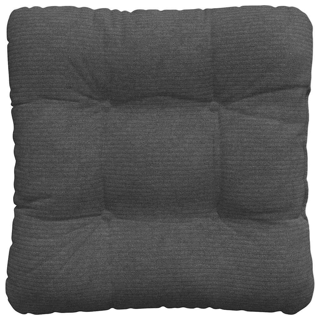 Ülőpárnák 4 pcs Bársonyos szövet Sötétszürke 40 x 40 cm