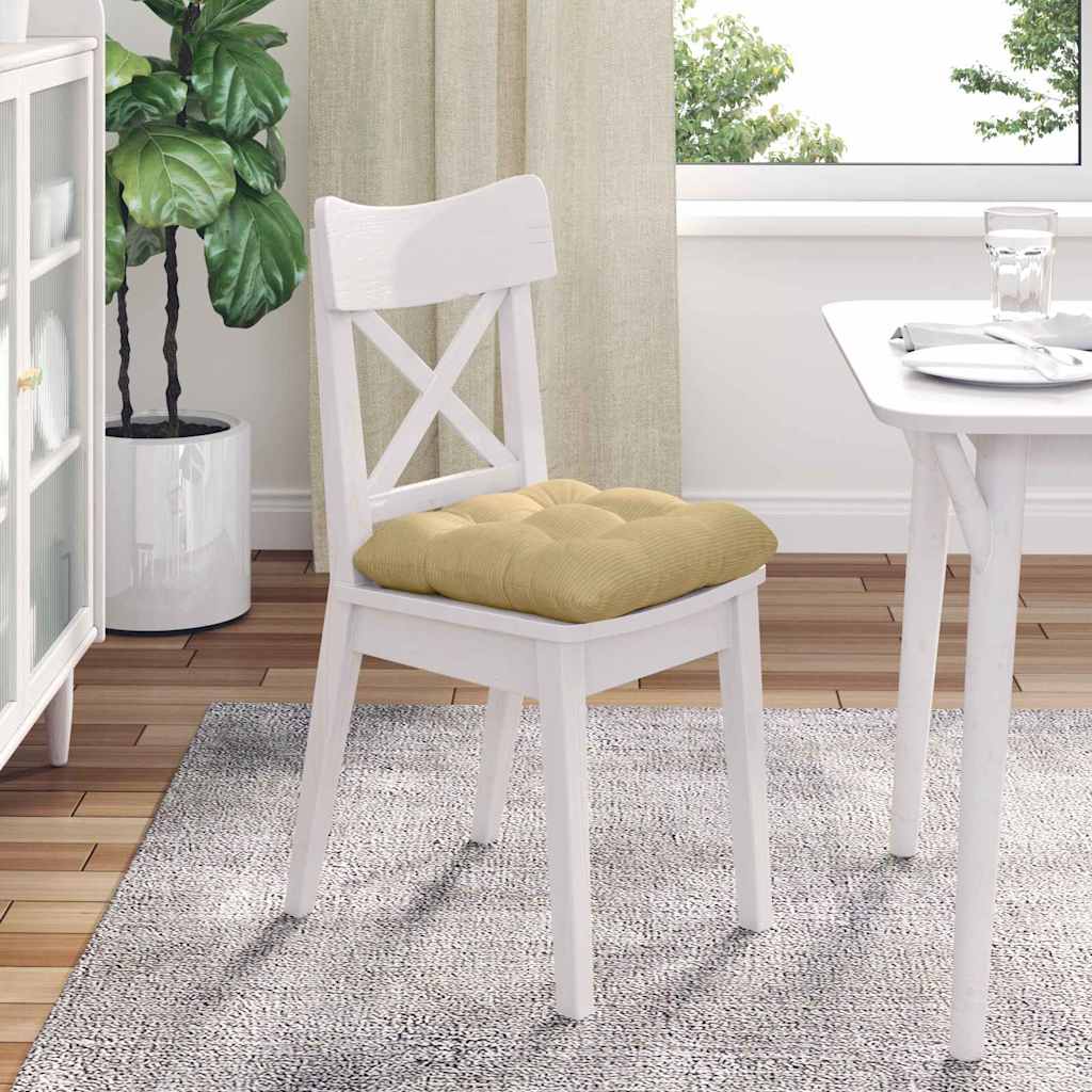 Ülőpárnák 4 pcs Bársonyos szövet Szürke zöld 40 x 40 cm