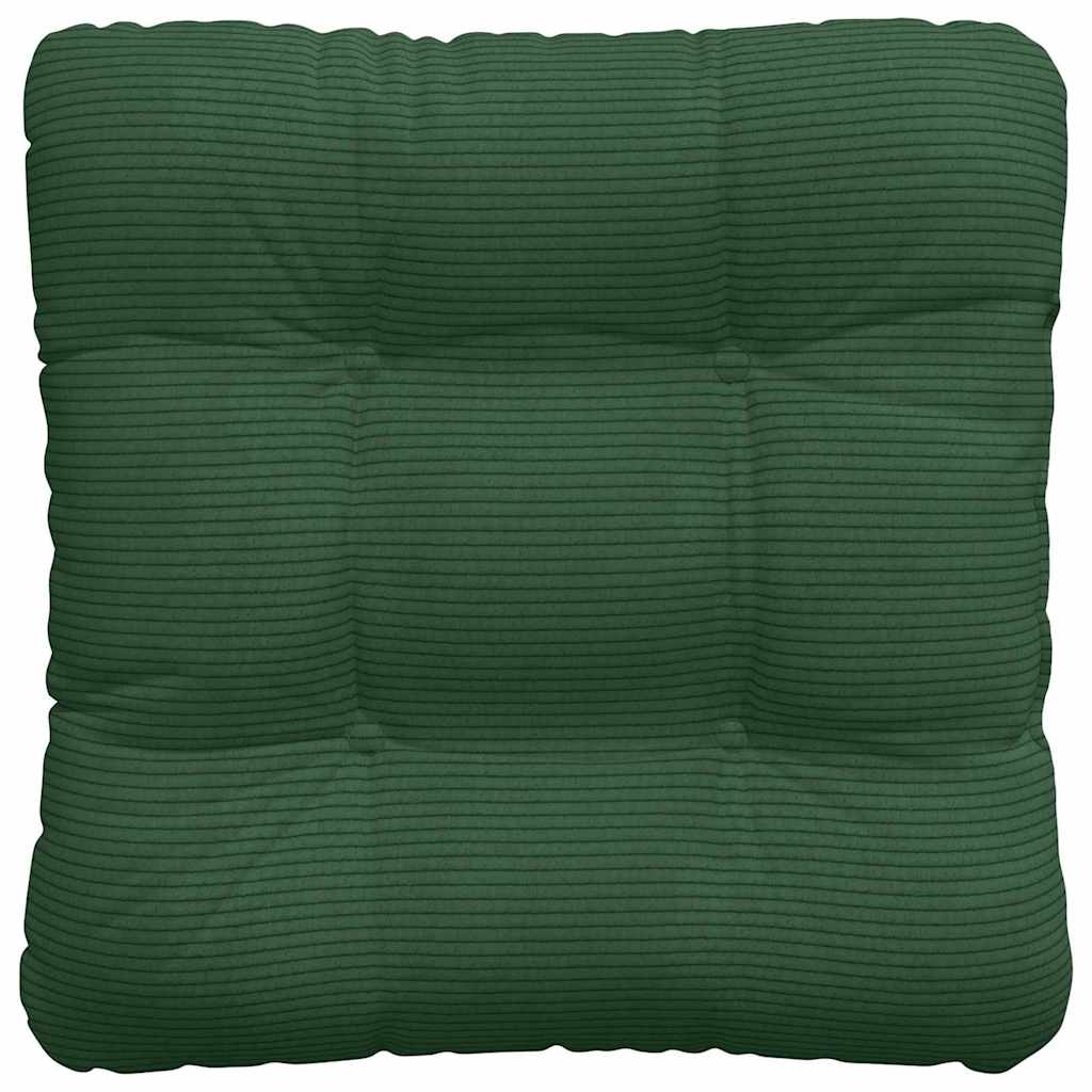 Ülőpárnák 4 pcs Bársonyos szövet Sötétzöld 40 x 40 cm