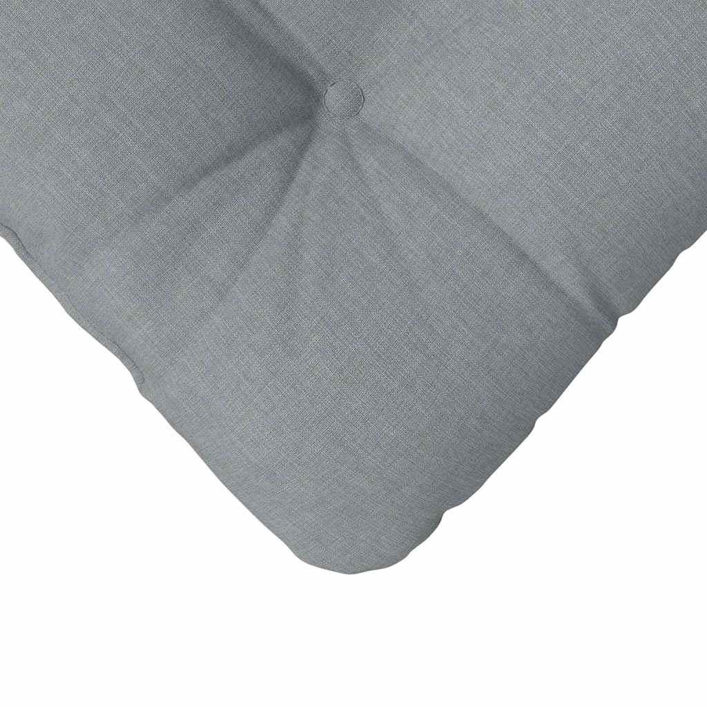 Ülőpárnák 4 pcs Szövet Világosszürke 45 x 45 x 12 cm