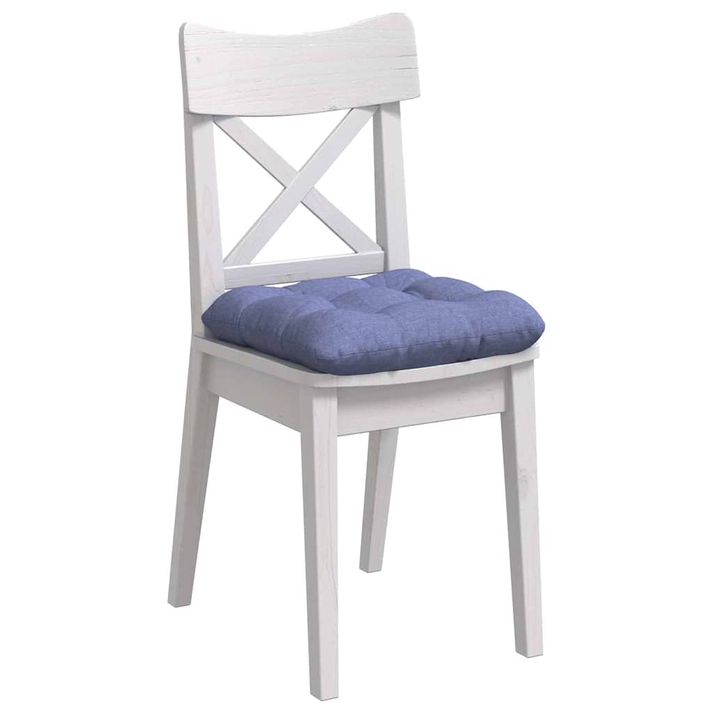 Ülőpárnák 4 pcs Szövet Farmerkék 45 x 45 x 12 cm