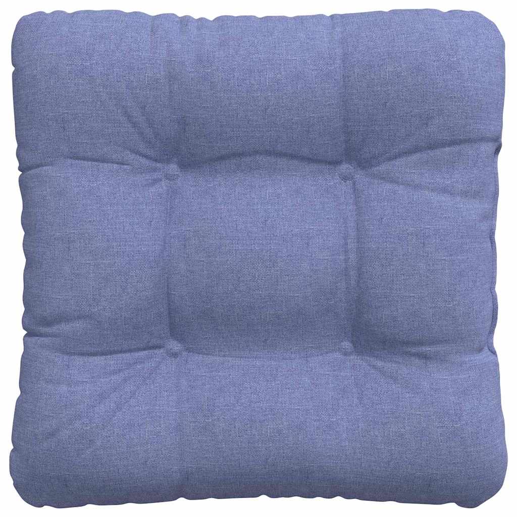 Ülőpárnák 4 pcs Szövet Farmerkék 45 x 45 x 12 cm