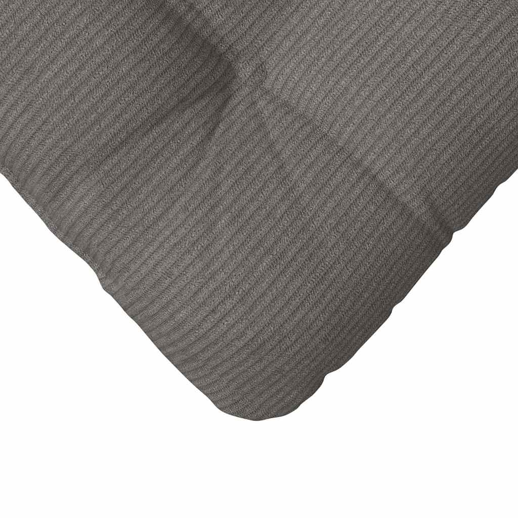 Ülőpárnák 4 pcs Bársonyos szövet Világosszürke 45 x 45 cm
