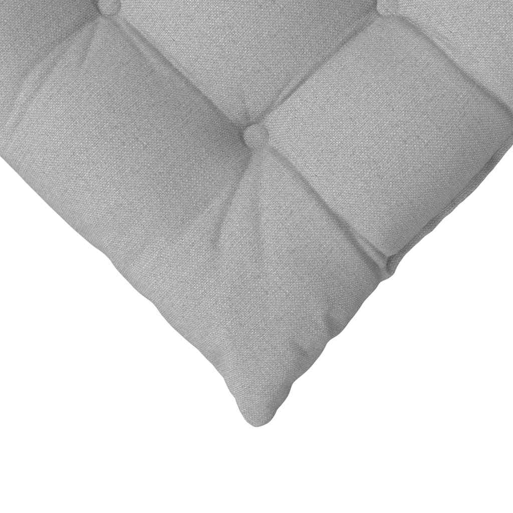 Ülőpárnák 4 pcs Szövet Felhőszürke 40 x 40 x 6 cm
