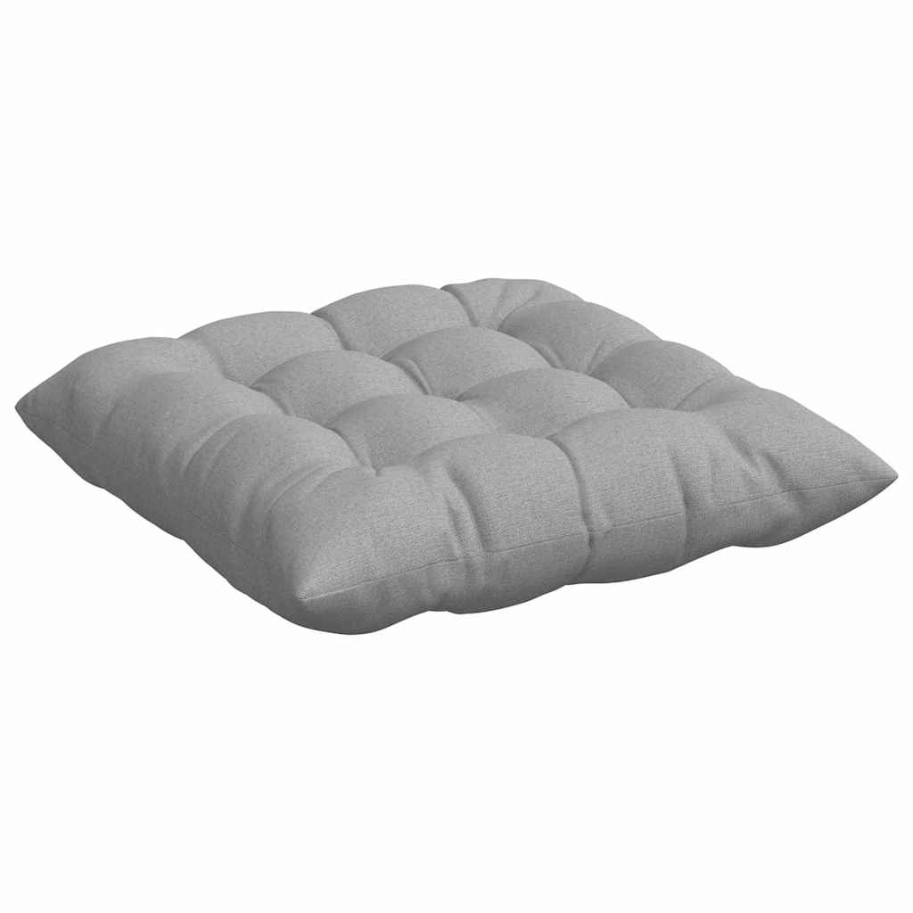 Ülőpárnák 4 pcs Szövet Felhőszürke 40 x 40 x 6 cm