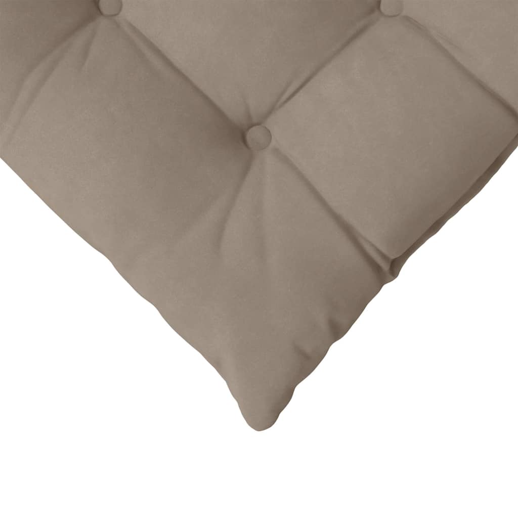 Ülőpárnák 4 pcs Mikroszálas Tópszínű 40 x 40 x 6 cm