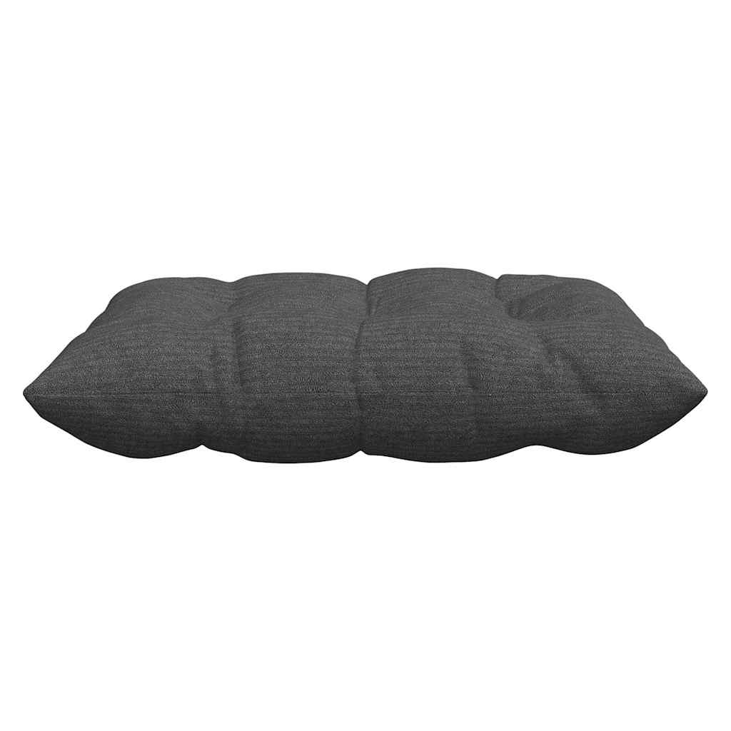 Ülőpárnák 4 pcs Bársonyos szövet Sötétszürke 40 x 40 x 6 cm