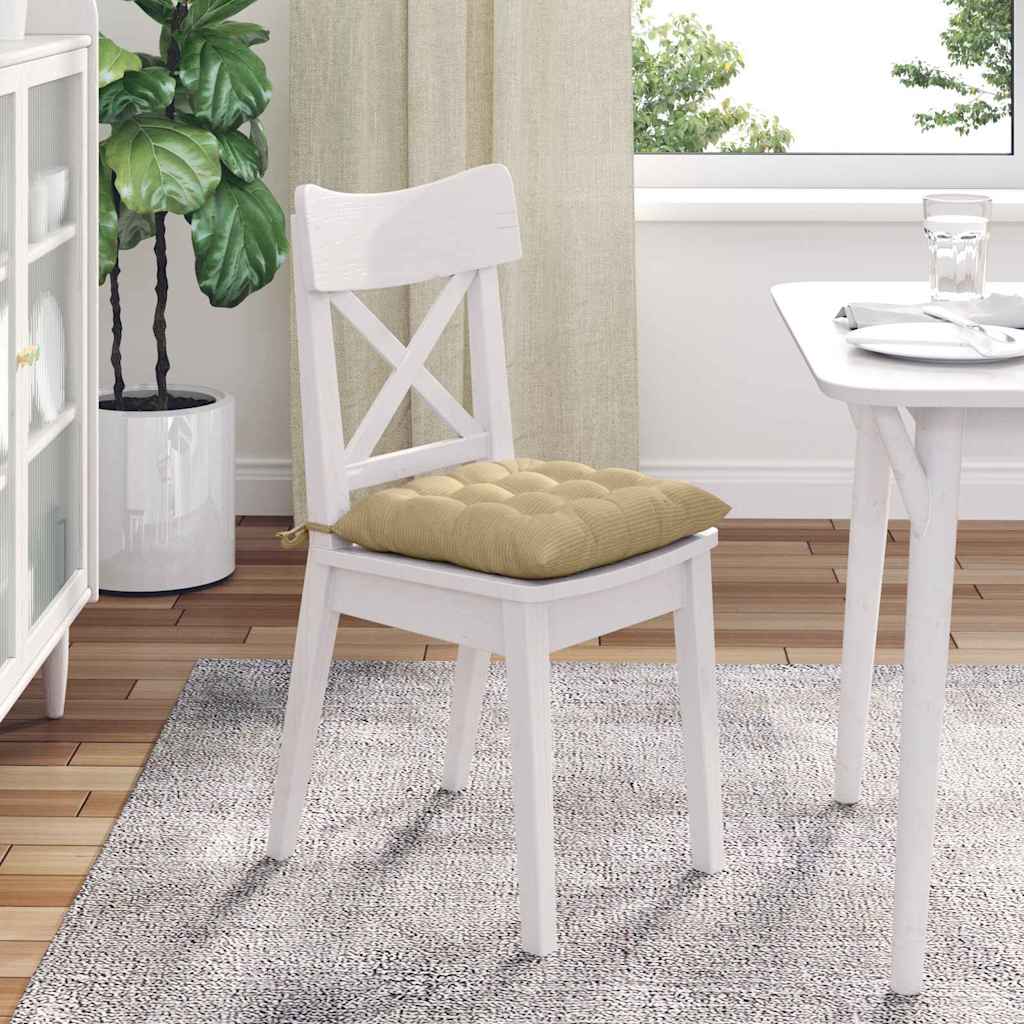 Ülőpárnák 4 pcs Bársonyos szövet Szürke zöld 40 x 40 x 6 cm
