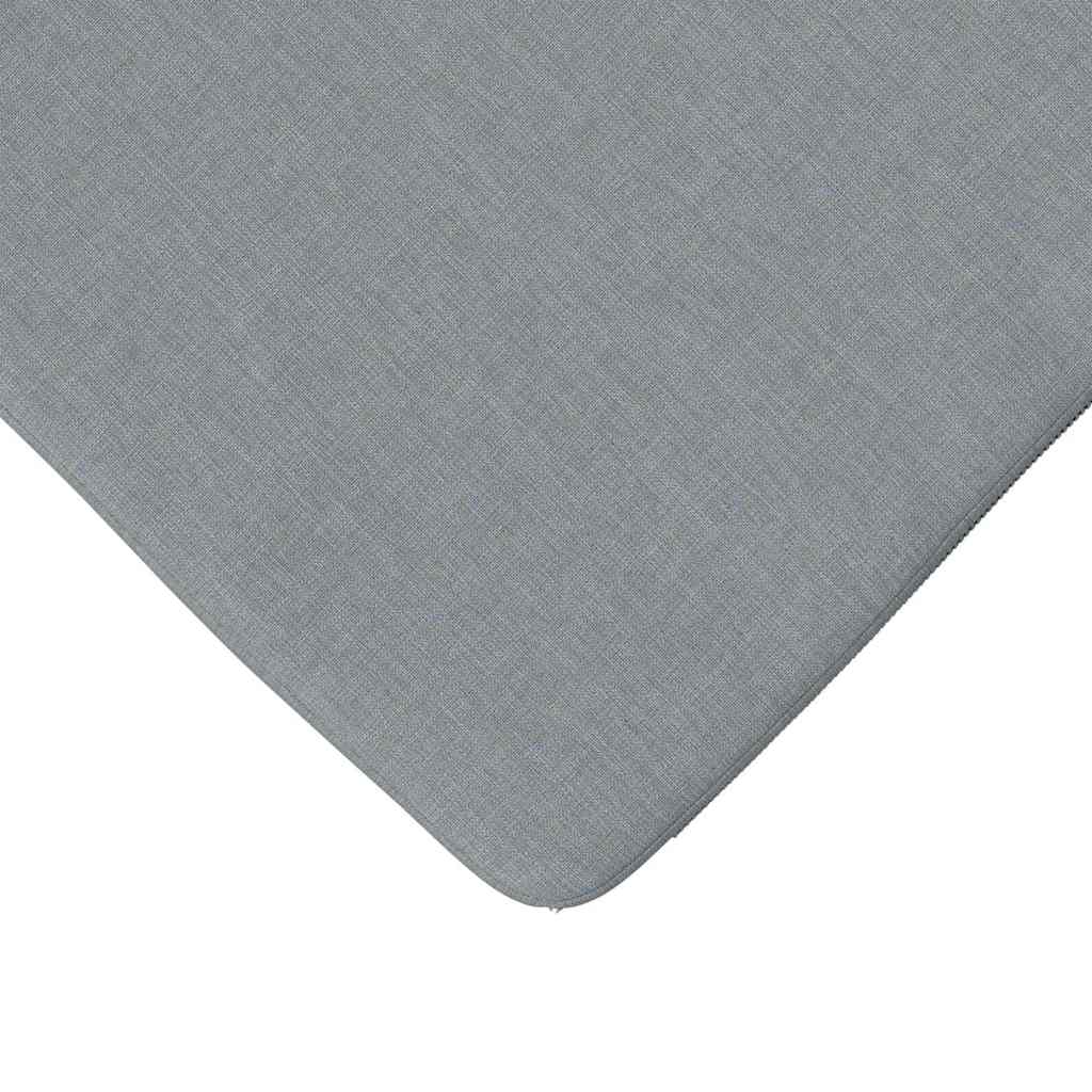 Ülőpárnák 4 pcs Világosszürke 40 x 40 x 3 cm szövet