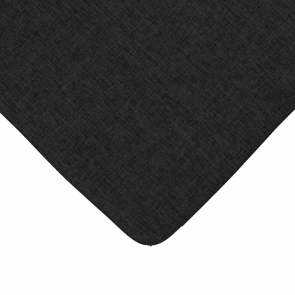 Ülőpárnák 4 pcs Fekete 40 x 40 x 3 cm szövet