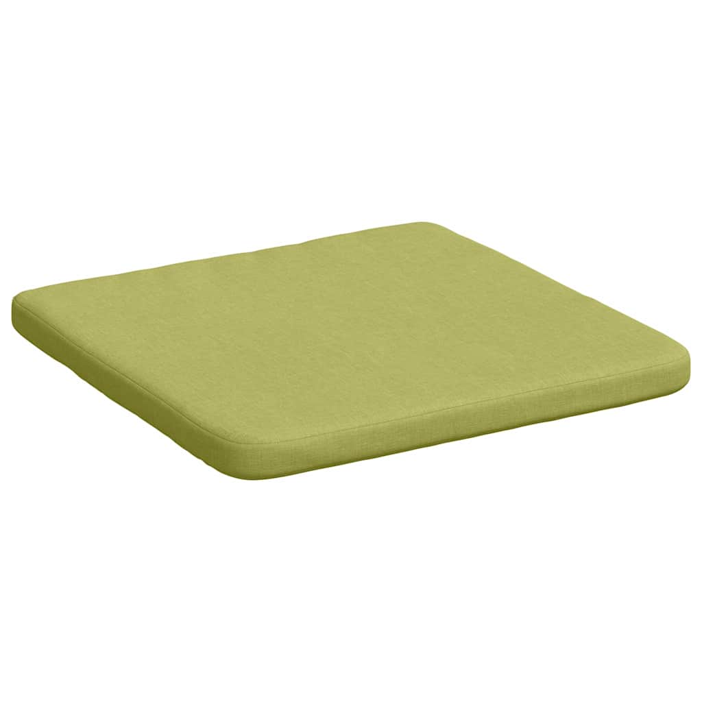 Ülőpárnák 4 pcs Világos zöld 40 x 40 x 3 cm szövet