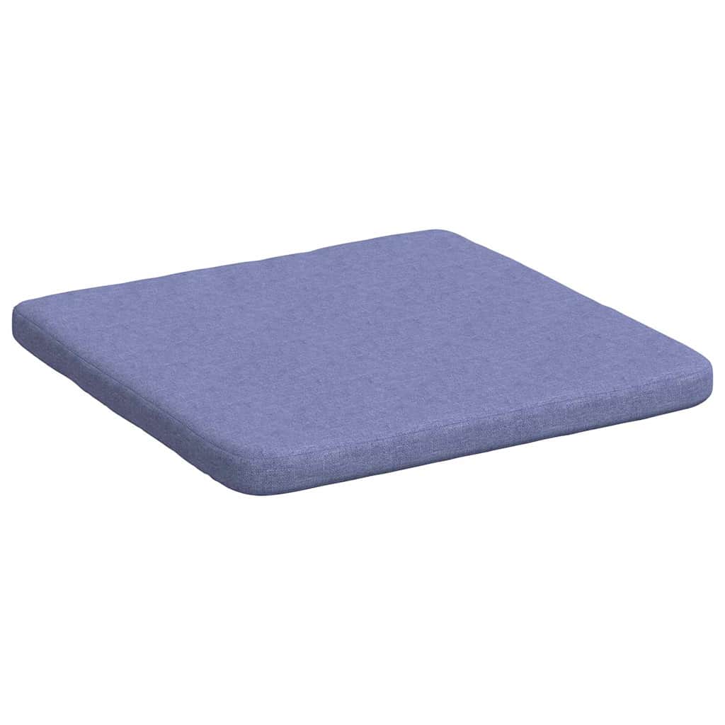 Ülőpárnák 4 pcs Farmerkék 40 x 40 x 3 cm szövet