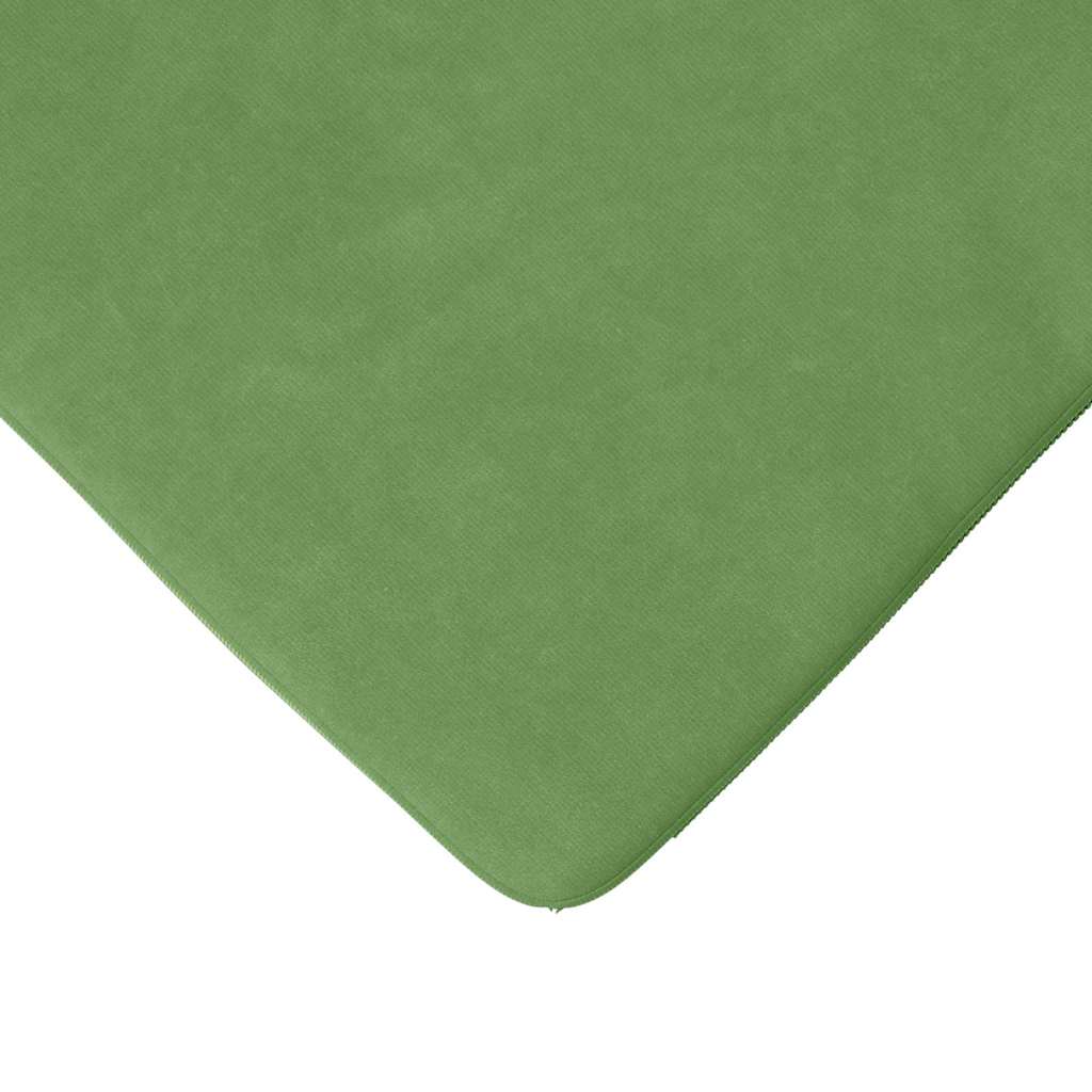 Ülőpárnák 4 pcs Világos zöld 40 x 40 x 3 cm Bársony