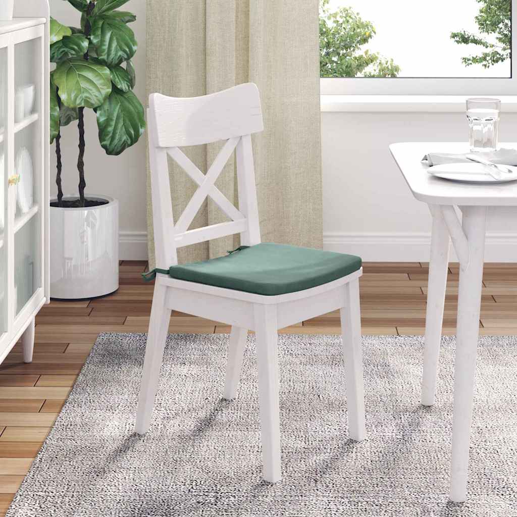 Ülőpárnák 4 pcs Tengeri Zöld 40 x 40 x 3 cm Bársony