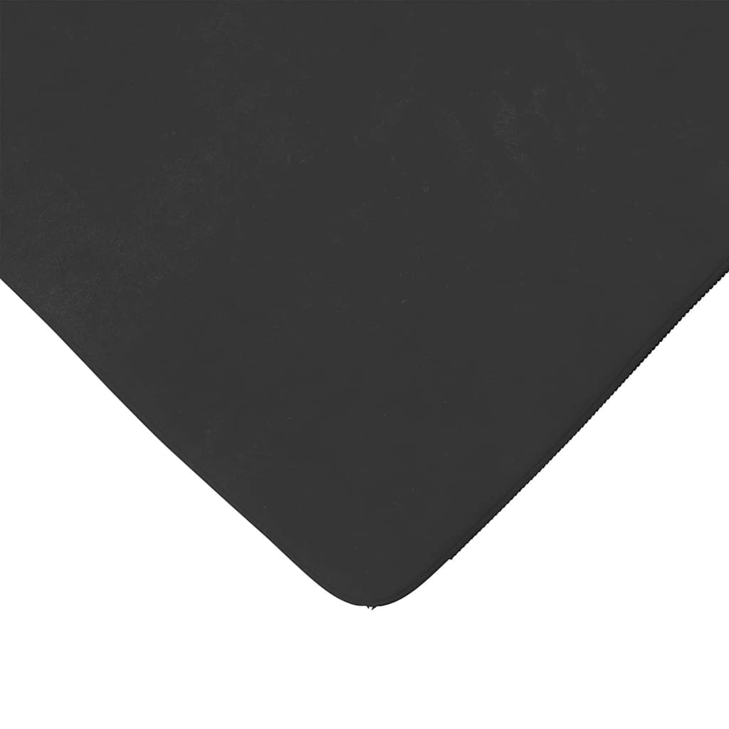 Ülőpárnák 4 pcs Fekete 40 x 40 x 3 cm Mikroszálas Szövet