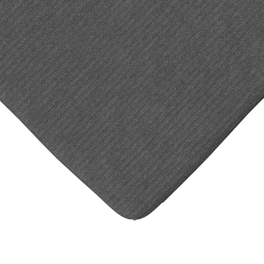 Ülőpárnák 4 pcs Sötétszürke 40 x 40 x 3 cm Bársonyos szövet