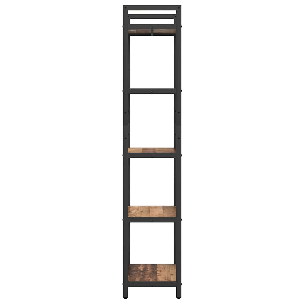 Könyvespolc Öreg fa 56 x 34 x 171 cm Faanyag