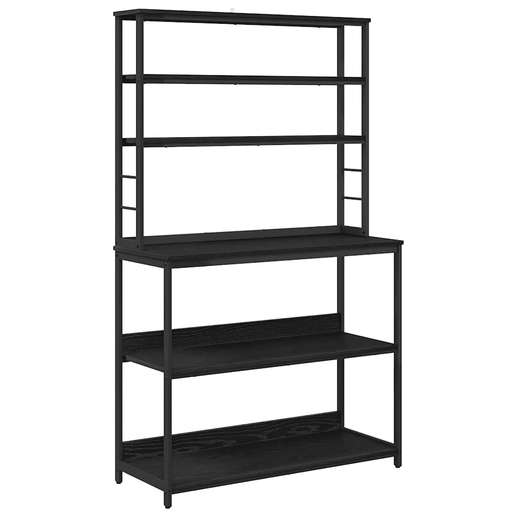 Konyhai polc 5 szintes 100 x 40 x 168 cm Szerelt Fa