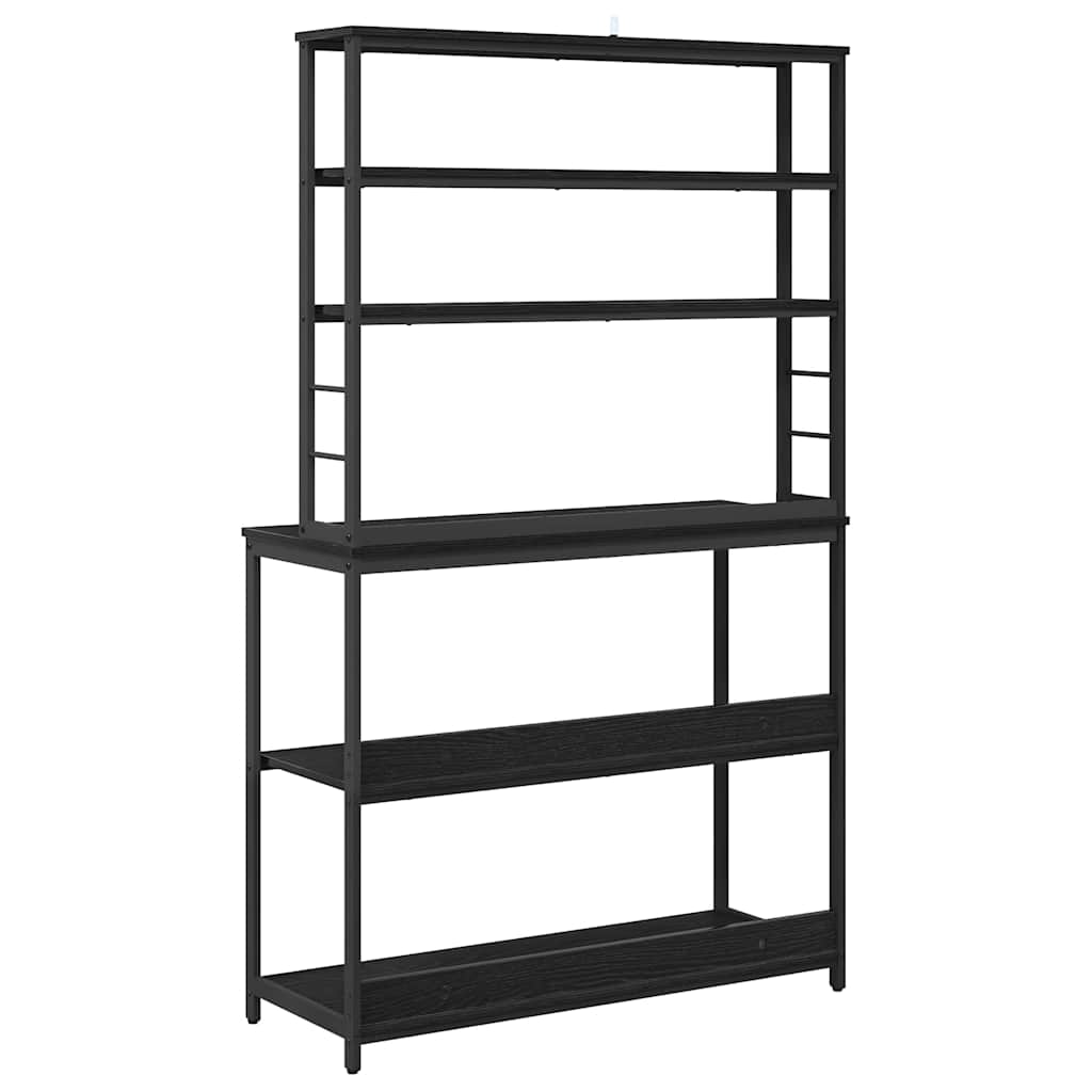 Konyhai polc 5 szintes 100 x 40 x 168 cm Szerelt Fa