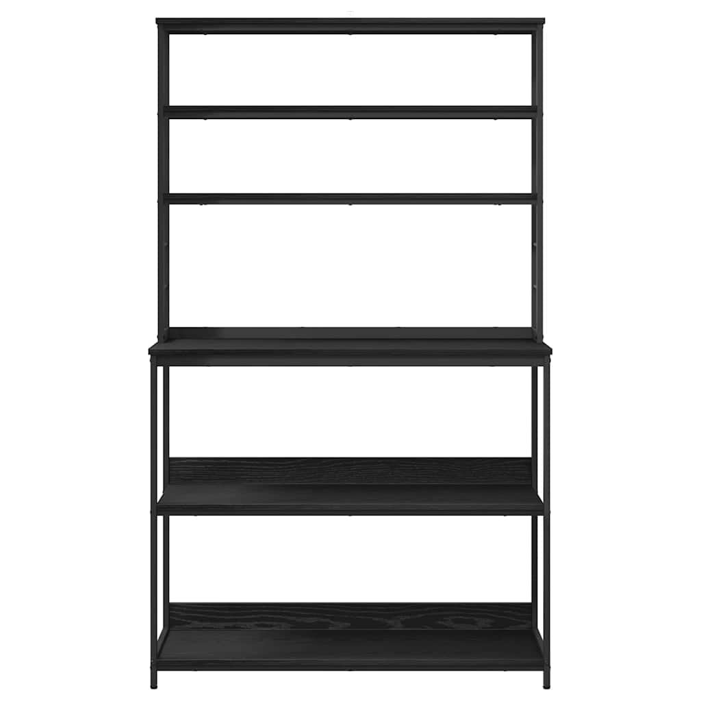 Konyhai polc 5 szintes 100 x 40 x 168 cm Szerelt Fa