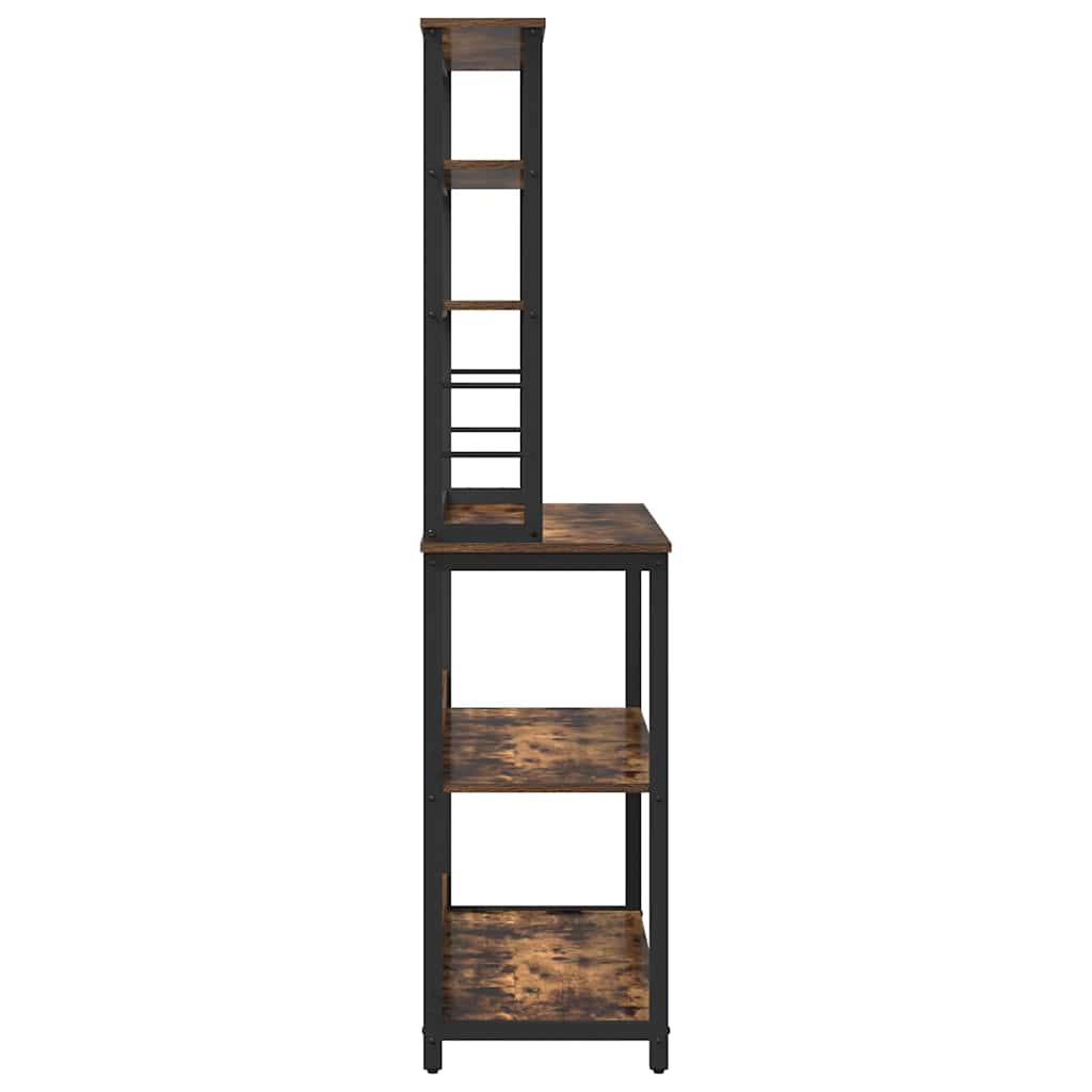 Konyhai polc 5 szintes 100 x 40 x 168 cm Szerelt Fa