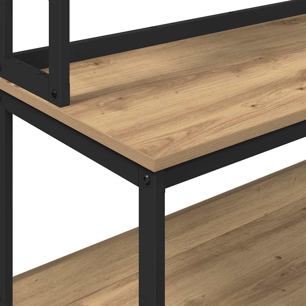 Konyhai polc 5 szintes 100 x 40 x 168 cm Szerelt Fa