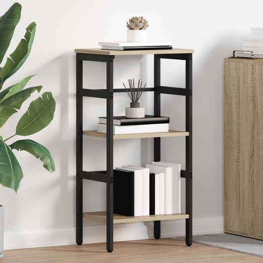 Könyvespolc Sonoma tölgy 40 x 29,5 x 81 cm Faanyag