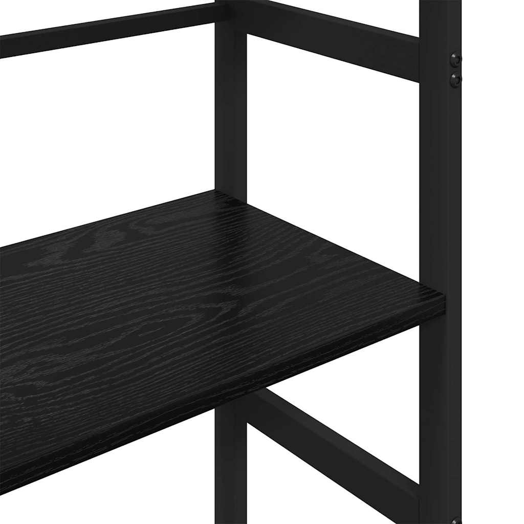 Könyvespolc 3 szintes 40 x 29,5 x 115 cm Szerelt Fa
