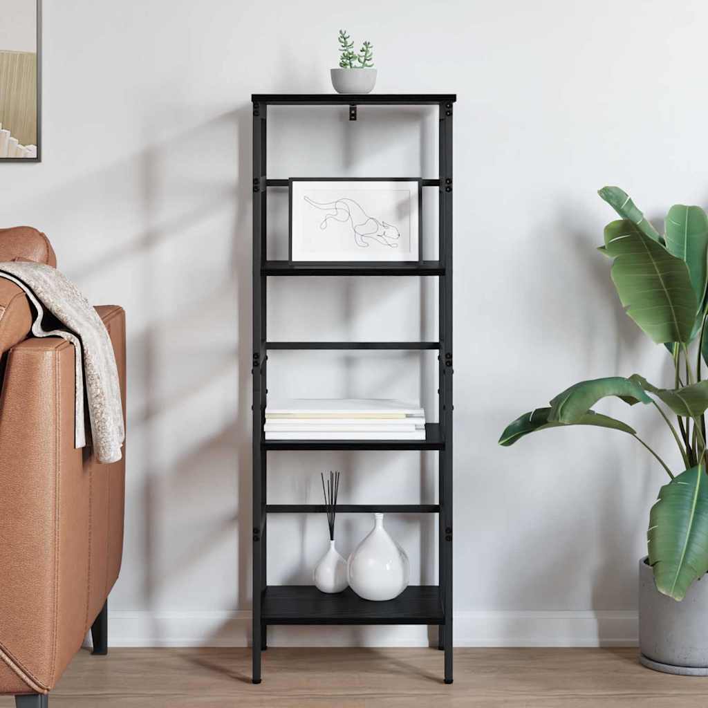 Könyvespolc 3 szintes 40 x 29,5 x 115 cm Szerelt Fa