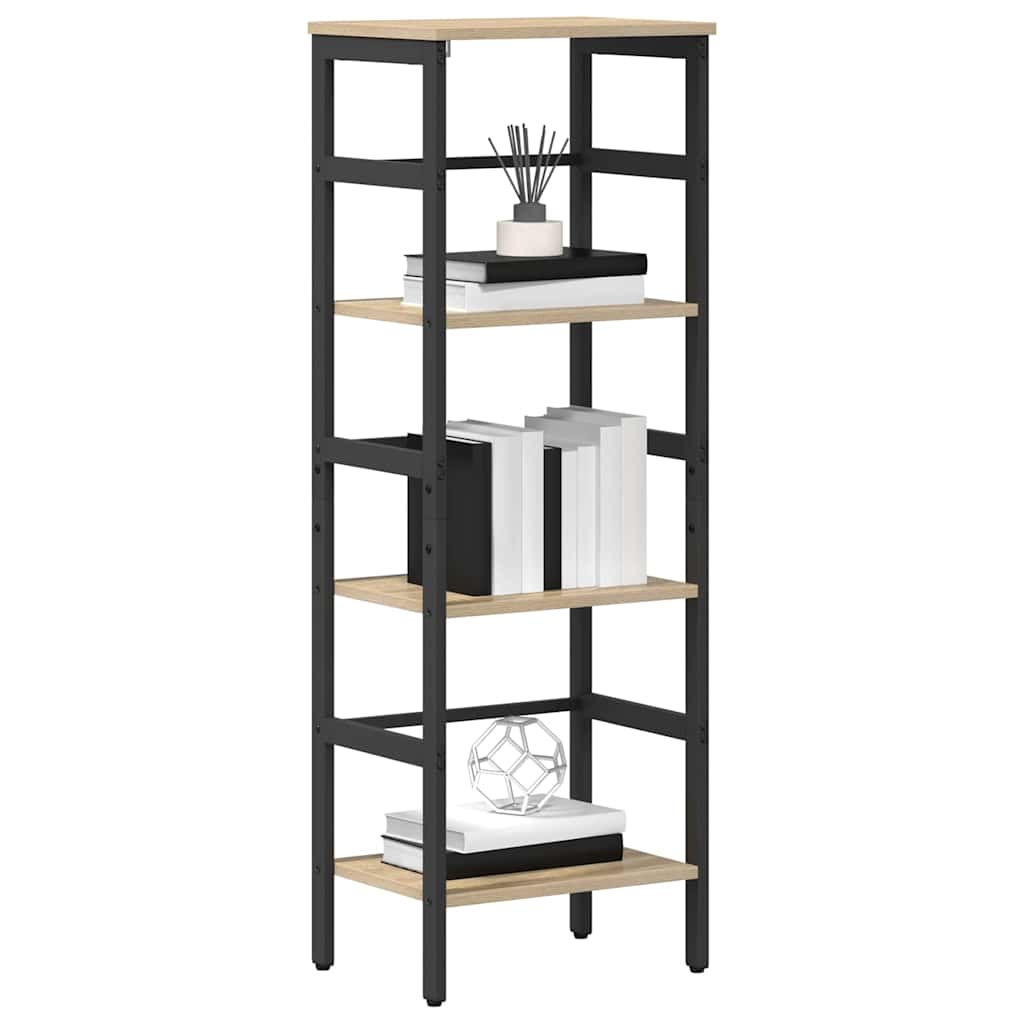 Könyvespolc Sonoma tölgy 40 x 29,5 x 115 cm Faanyag