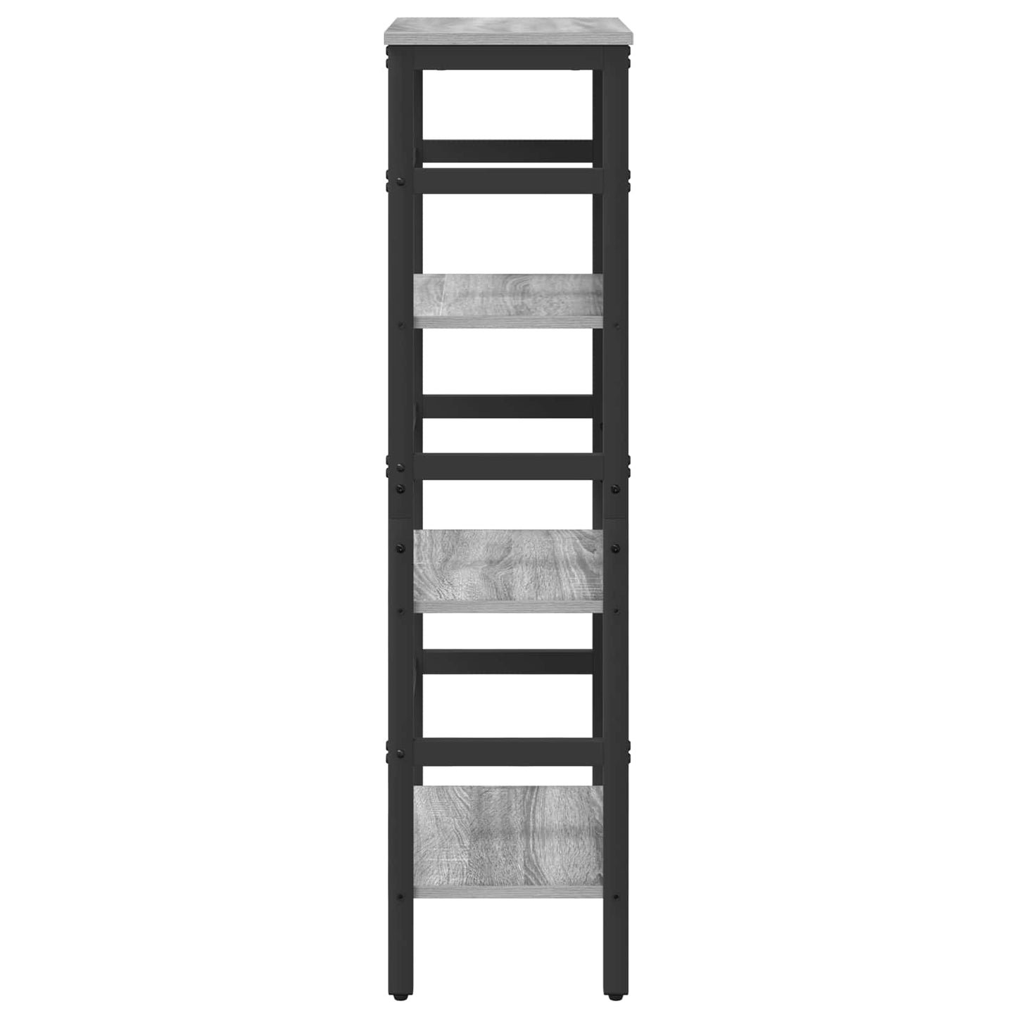 Könyvespolc 3 szintes 40 x 29,5 x 115 cm Szerelt Fa