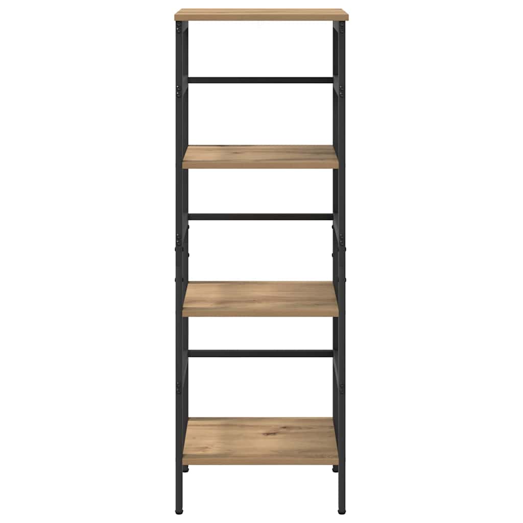 Könyvespolc 3 szintes 40 x 29,5 x 115 cm Szerelt Fa