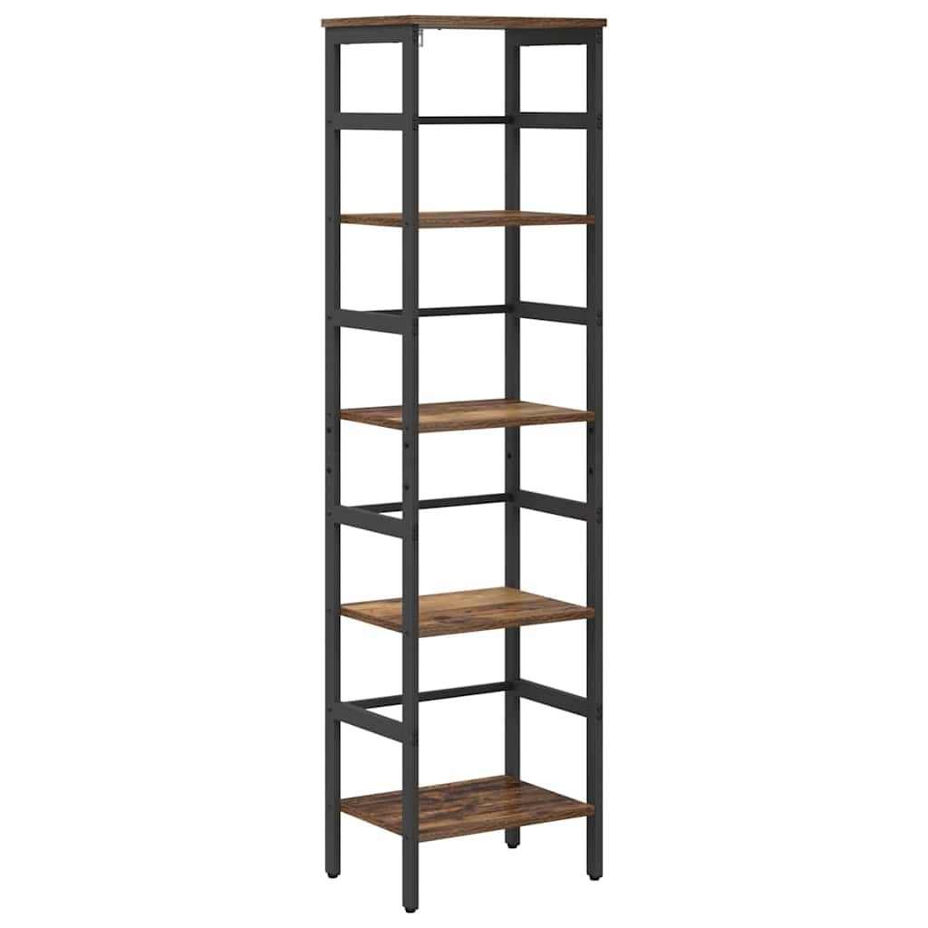 Könyvespolc 4 szintes 40 x 29,5 x 149 cm Szerelt Fa Öreg fa