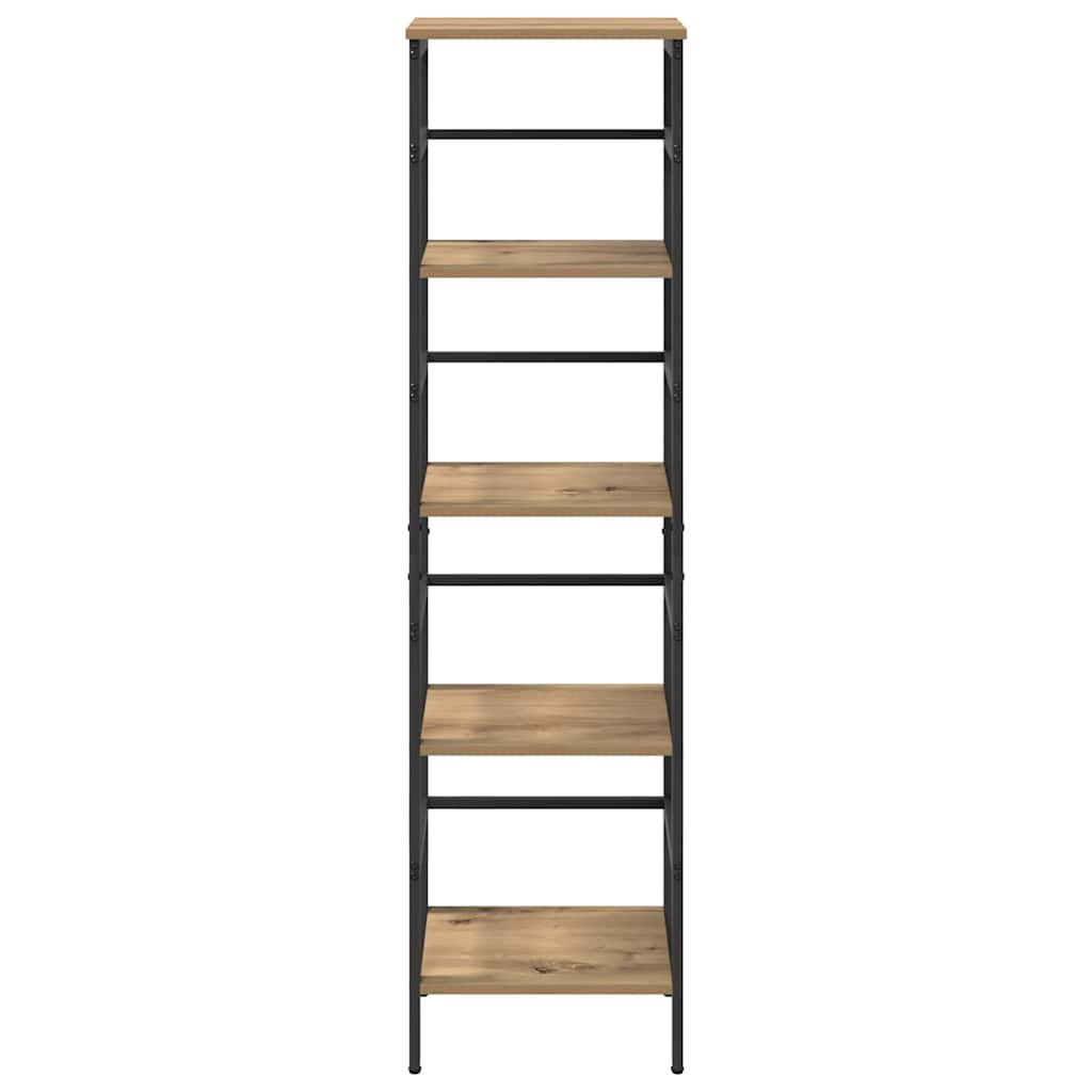 Könyvespolc 4 szintes 40 x 29,5 x 149 cm Szerelt Fa