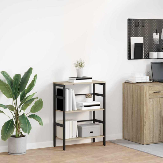 Könyvespolc Sonoma tölgy 60 x 29,5 x 81 cm Faanyag