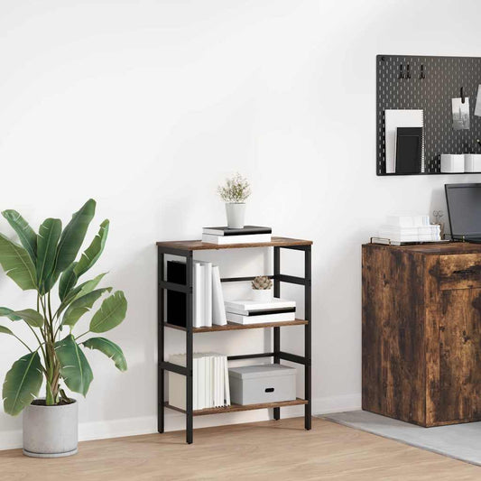 Könyvespolc Füstölt tölgy 60 x 29,5 x 81 cm Faanyag