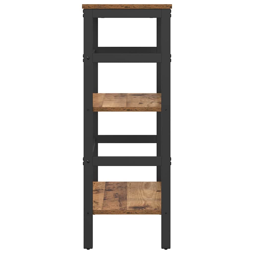 Könyvespolc Öreg fa 60 x 29,5 x 81 cm Faanyag