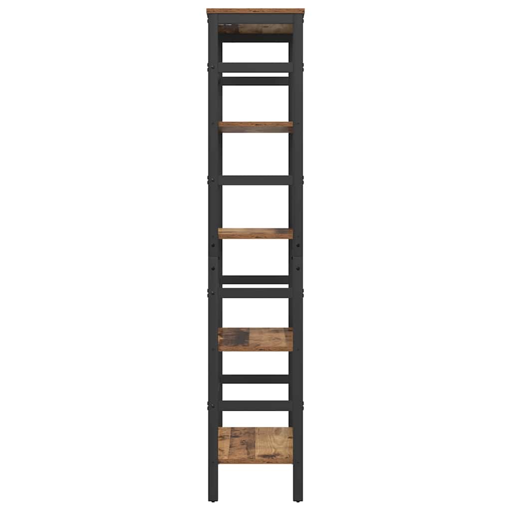 Könyvespolc Öreg fa 60 x 29,5 x 149 cm Faanyag