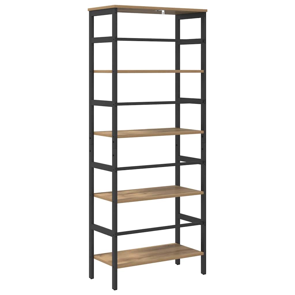Könyvespolc 4 szintes 60 x 29,5 x 149 cm Szerelt Fa